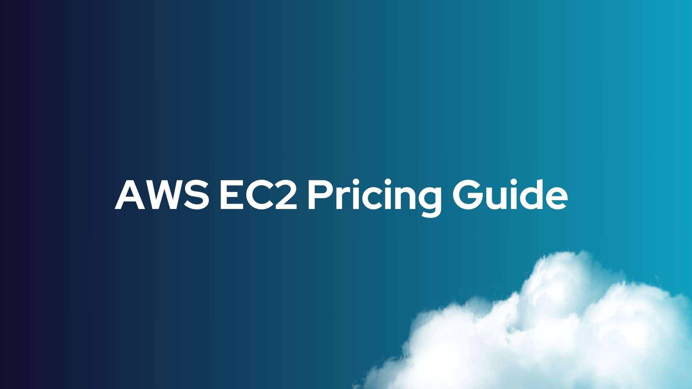 AWS EC2 Pricing Guide: 5 Models Compared
